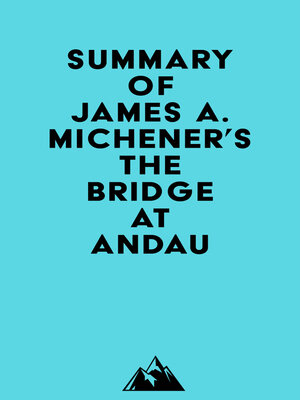cover image of Summary of James A. Michener's the Bridge at Andau